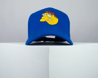 Barney Gumble embroidered baseball cap / the simpsons / bart / marge / homer embroidery patch hat dad hat cap // Hatty Hats