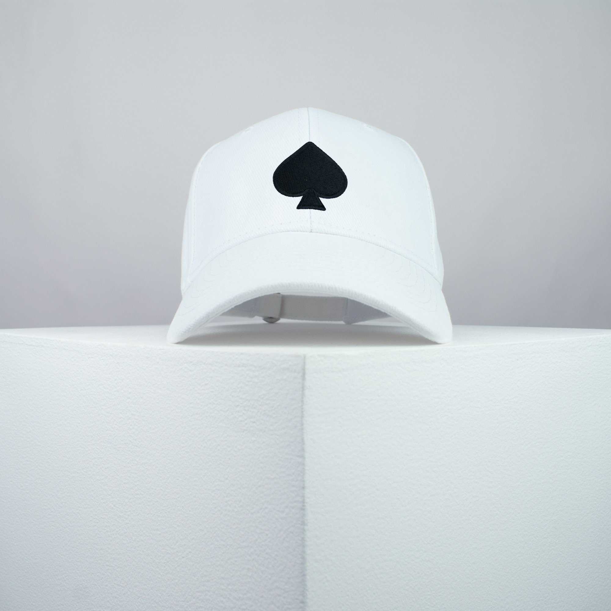 Spades Symbol Embroidered Baseball Cap Premium Hat Poker 