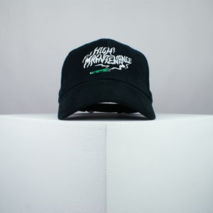 High maintenance embroidered baseball cap weed marijuana cannabis hemp embroidery patch dad hat cap clothing // Hatty Hats