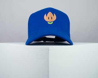Super Mario Fire Flower broderad basebollkeps Mario Nintendo Gamer Gaming broderad lapp hatt pappahatt keps // Hatty Hats
