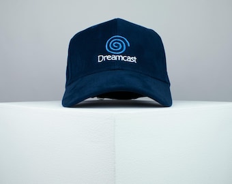 Sega Dreamcast broderad basebollkeps gamer / gaming / retro videospel / broderad lapp hatt pappahatt keps // Hatty Hats