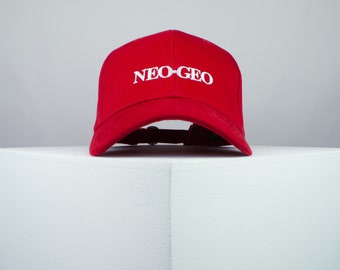 Neo Geo embroidered baseball cap gamer / gaming / retro video games / embroidery / patch / hat / dad hat / cap // Hatty Hats