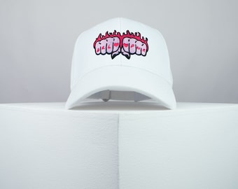 Girl power hands embroidered baseball cap / feminist / feminism gift for her embroidery patch hat dad hat cap // Hatty Hats