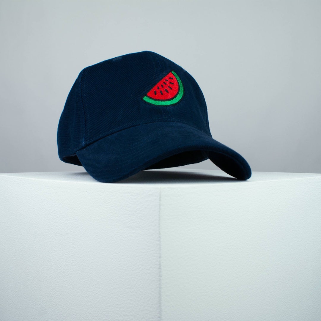 / India Buy Embroidered / / / 8 Online Hat Baseball Patch / Vegan Cap Watermelon Hat Embroidery in Colours Summer / Hatty Etsy Hat Hats // / Cap Fruit Melon - / Dad