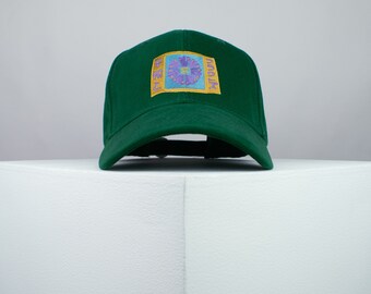 Flowers With Peace Embroidered Baseball Cap Japanese Japan Flower