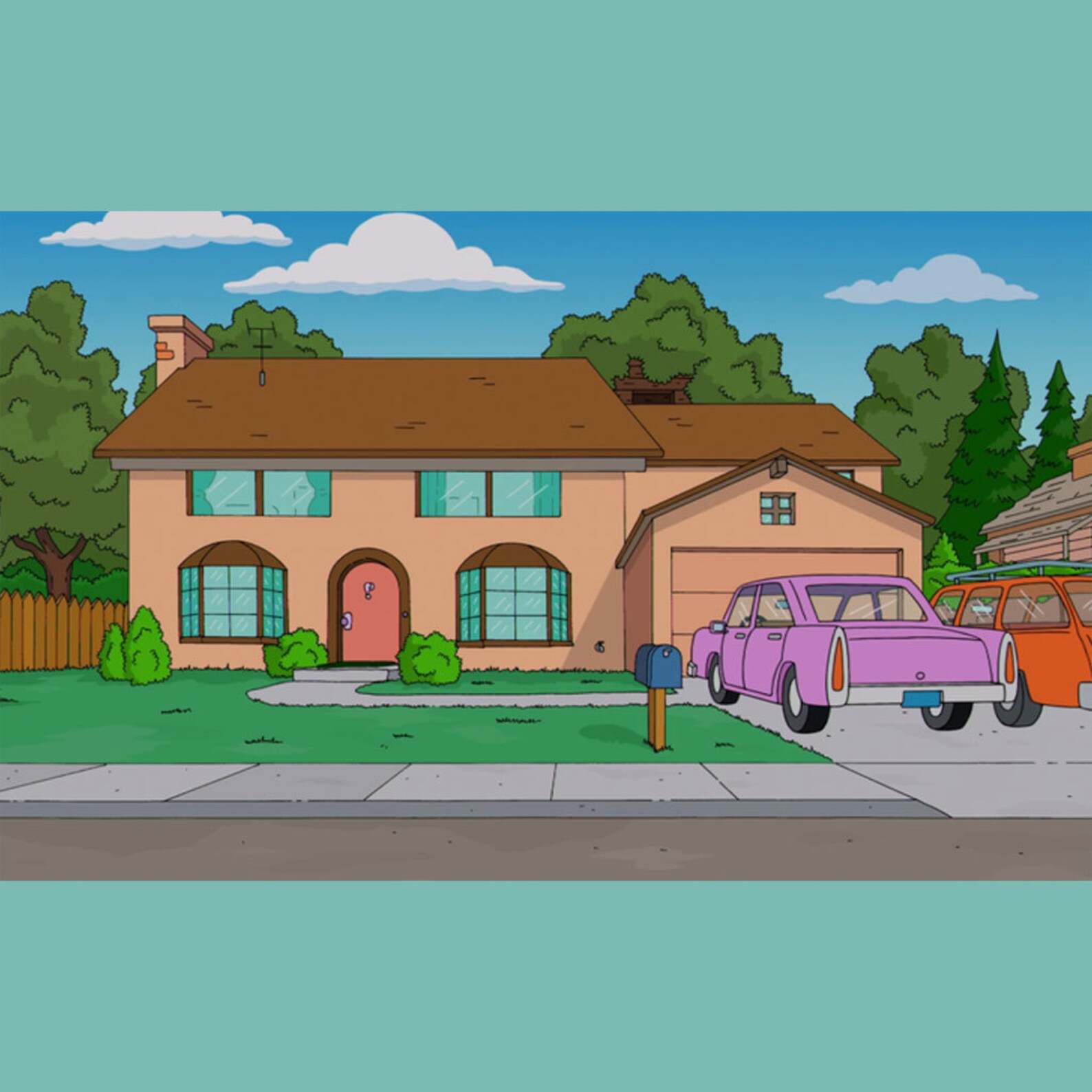 742 Evergreen Terrace Iron On Patch simpsons House The Simpsons 742 Evergreen Terrace Iron On Patch simpsons House The Simpsons