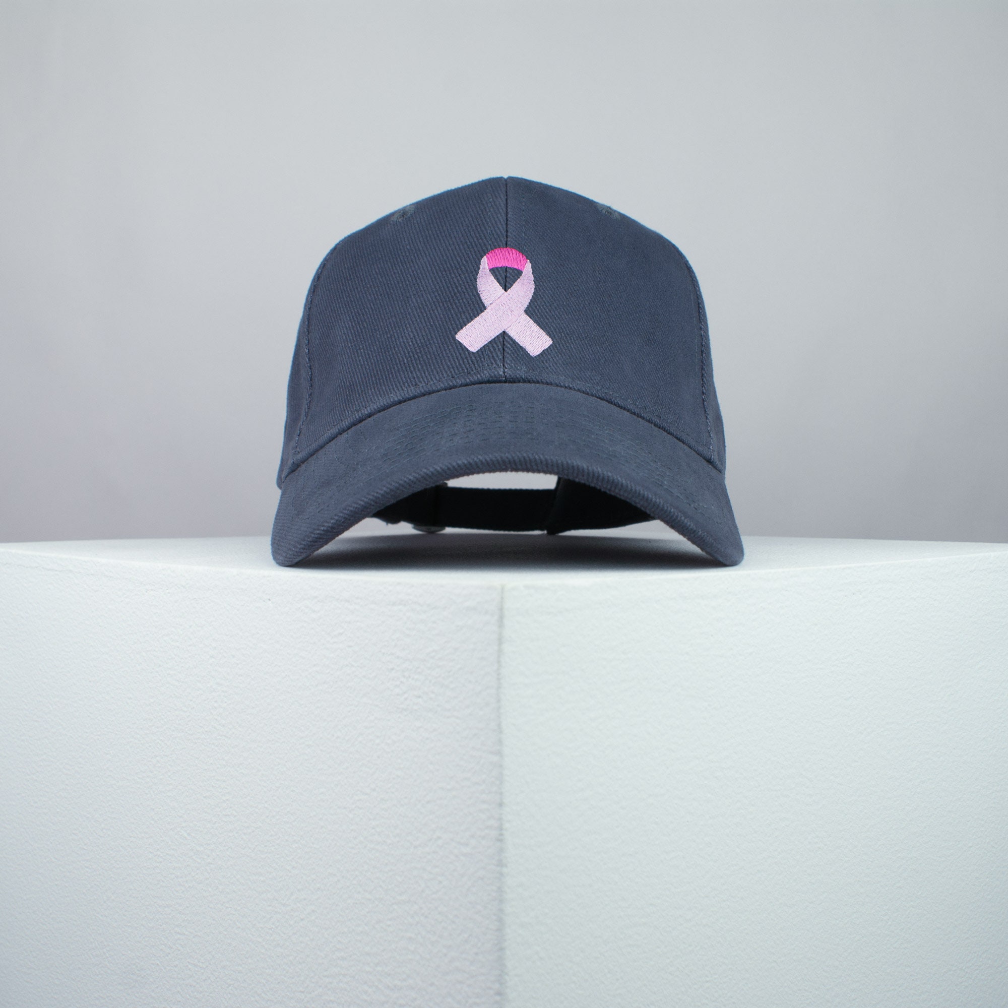 Casquette Octobre Rose - Soutien Lutte Contre Le Cancer Du Sein - Unisexe - Coton Respirant - Visière Courbée - Sangle Réglable