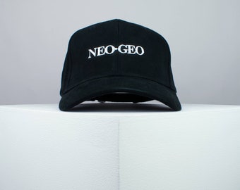 ネオジオ刺繍入り野球帽 ゲーマー / ゲーム / レトロビデオゲーム