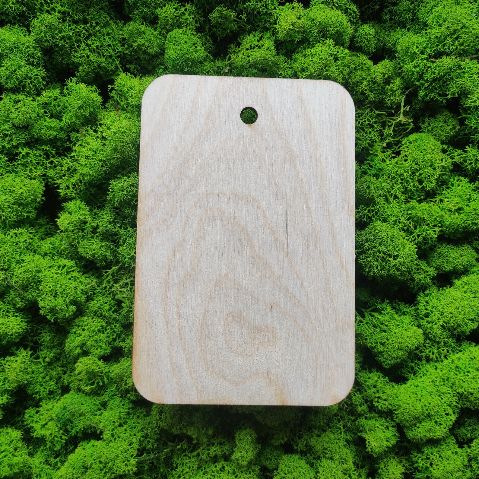 Wood Round Rectangle Cutout Blank for DIY Craft, Wooden Rectangular ...