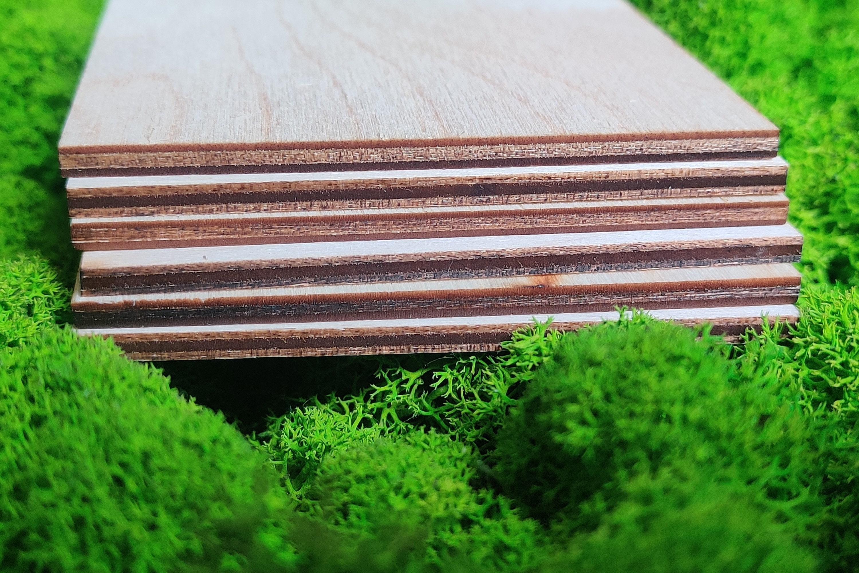 Wood Round Rectangle Cutout Blank for DIY Craft, Wooden Rectangular ...