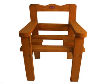 Silla de planta de madera hecha a mano Muebles de decoración de jardín
