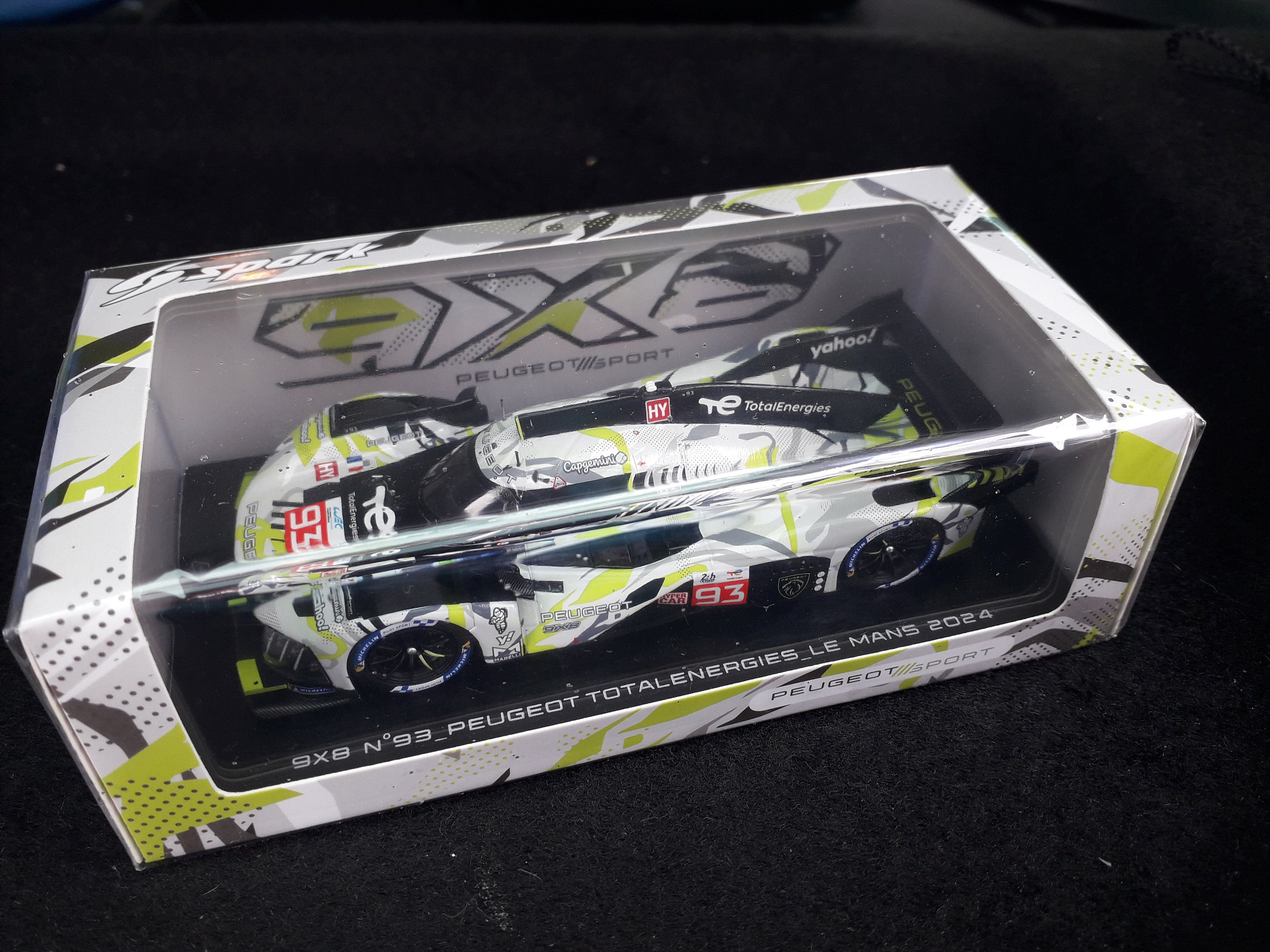 Peugeot 9X8 Spark 1/43 - Le Mans 2025 N°93 - Miniature Neuve