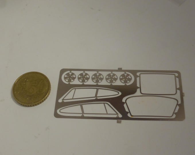 1:43 photoetched set for Porsche 911 (Fuchs inserts and window frames)