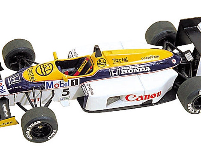 Williams Honda FW11 F.1 Brazilian GP 1986 Piquet or Mansell Tameo Kits TMK041 1:43 to paint and to assemble