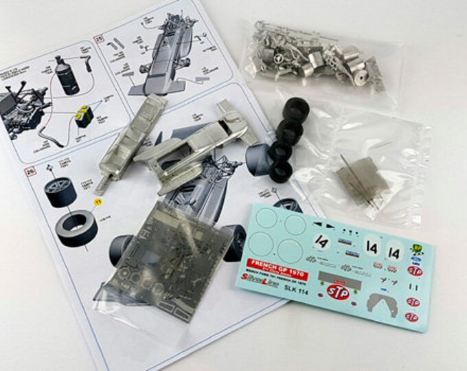 March Cosworth 701 Formula 1 French GP 1970 Chris Amon TAMEO Kits SLK114 1:43 to paint and to assemble
