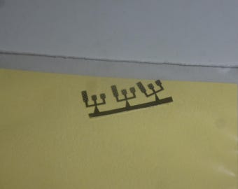 photoetched pedal sets for 1:43 scale models (pack of 3 pieces) Carrara SP35