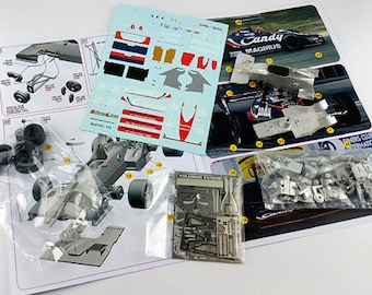 Toleman Hart TG183B Formula 1 Dutch GP 1983 Giacomelli or Warwick TAMEO Kits SLK112 1:43 to paint and to assemble