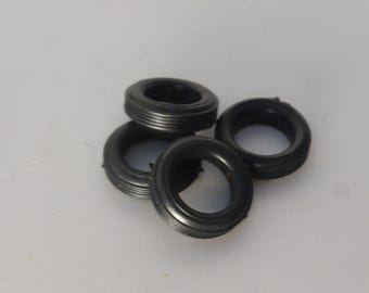 1:43 scale set of 4 treaded tires for cars of the 60-70s mm 16.00x4.60 GMT026