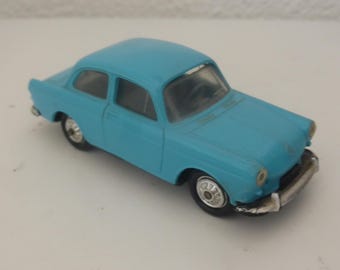 Norev 1:43 plastic series 63 Volkswagen 1500 Sedan light blue near mint conditions vintage model car