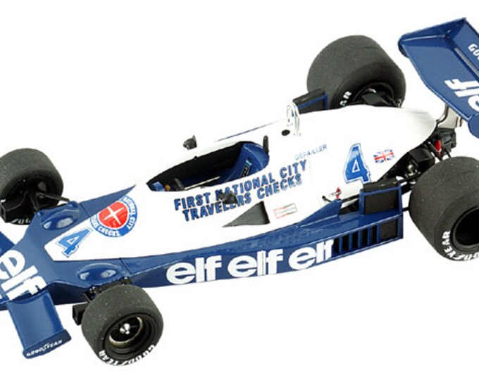 Tyrrell Ford Cosworth 008 F.1 Monaco GP 1978 Pironi or Depailler TAMEO Kits TMK303 1:43 to paint and to assemble