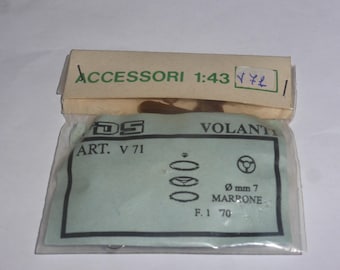 1:43 plastic and photoetched mm 7.0 steering wheels for sports and racing cars of the 70s FDS V71