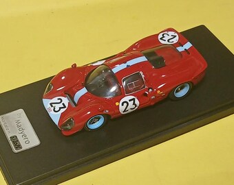 Ferrari 330 P3/4 Maranello Concessionaires Le Mans 1967 #23 Courage/Attwood special built by Madyero studio on Remember base