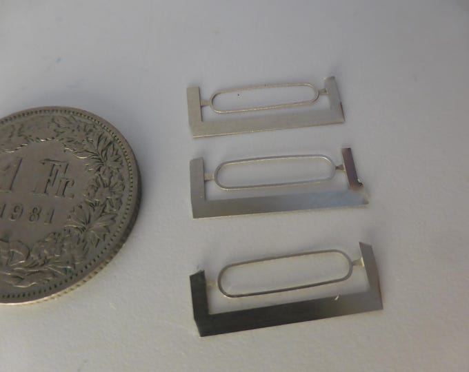 1:43 photoetched nose air intake frames for Ferrari 330 GTO 4 litres and other  cars of the 60s (3 pieces)