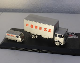 OM 150 & Fiat 850T Forese 1972 set special built nonomologati 1:87 H0
