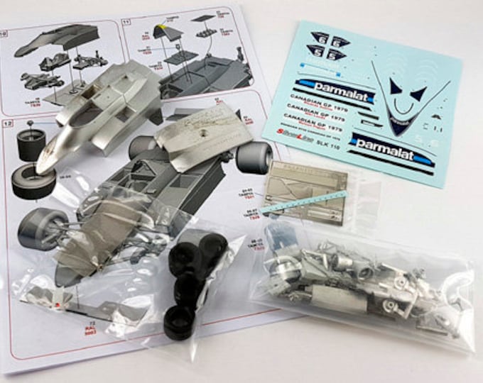 Brabham Ford Cosworth BT49 F.1 Canadian GP 1979 Lauda or Zunino TAMEO Kits SLK110 1:43 to paint and to assemble