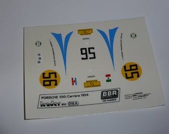 high quality 1:43 decals Porsche 550 Carrera Panamericana 1954 #56 Leader-BBR #016A