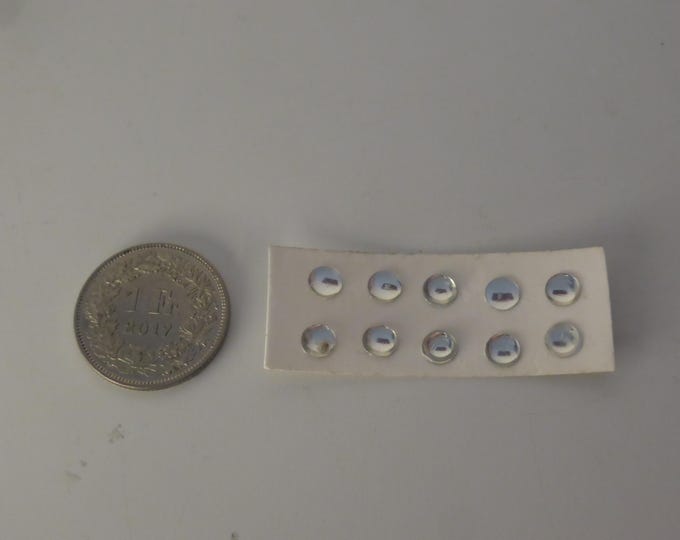 pack of 10 lights (clear) for model cars and other models mm 5.0 round Remember L12