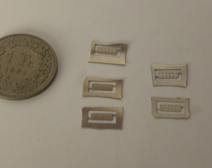 1:43 photoetched stone and insect deflectors for racing cars of the 50-60s (5 pieces)