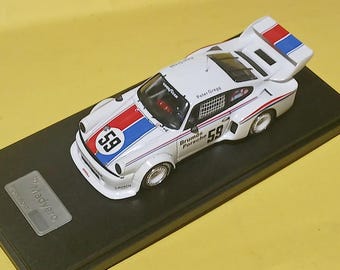 Porsche 934/5 Brumos Racing Trans-Am 1977 #59 Peter Gregg MADYERO by Remember Models 1:43 - Factory built