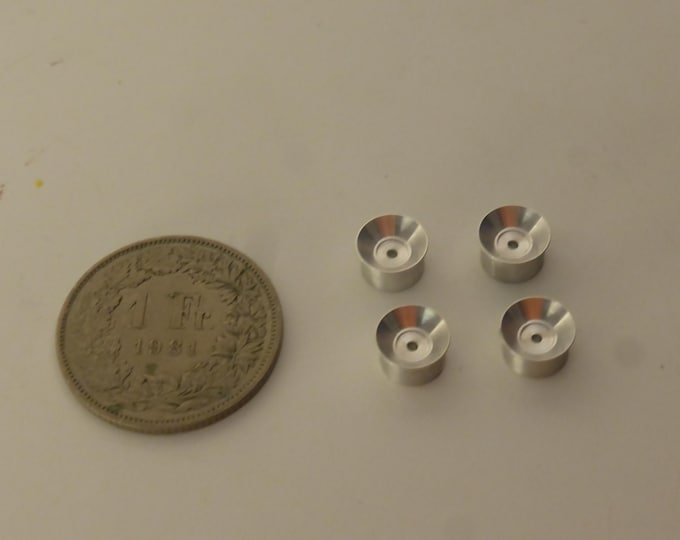 machined 1:43 inner part for autoventilated racing wheels (4 pieces)