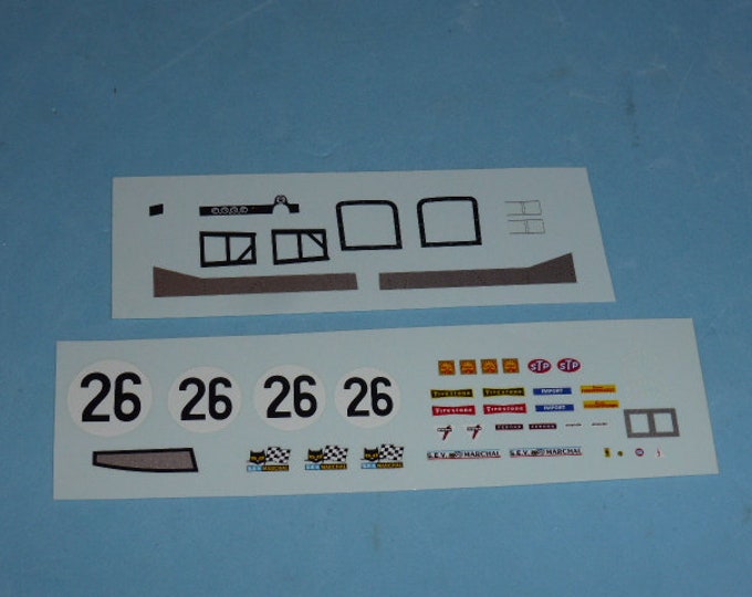 high quality 1:43 decals Ferrari 512S Ecurie Francorchamps 24h Daytona 1971 #26 Madyero by Remember TK37