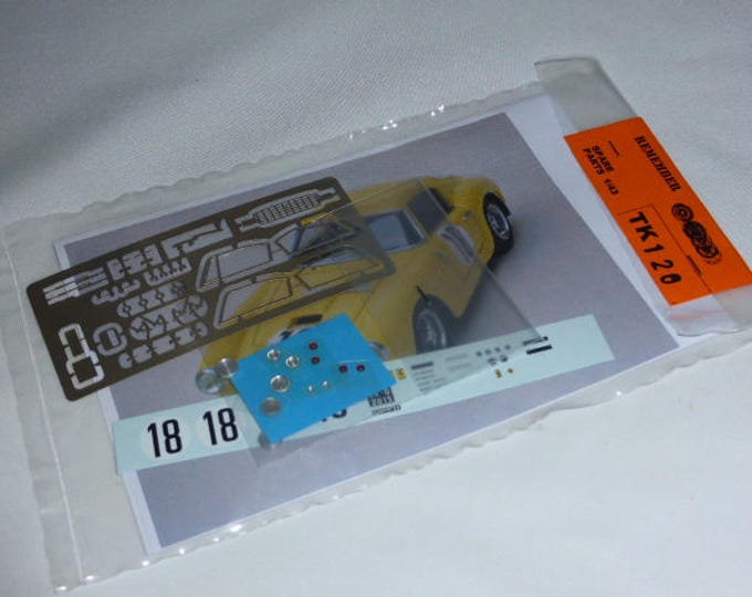 multimedia transkit (photoetches, lights, decals etc) for Ferrari 250 GT SWB Le Mans 1960 #18 Madyero TK120