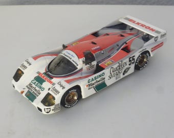 Porsche 962C Fitzpatrick Le Mans 1986 #55 Trollé/Romero/Alliot Starter transformation by Allinand 1:43