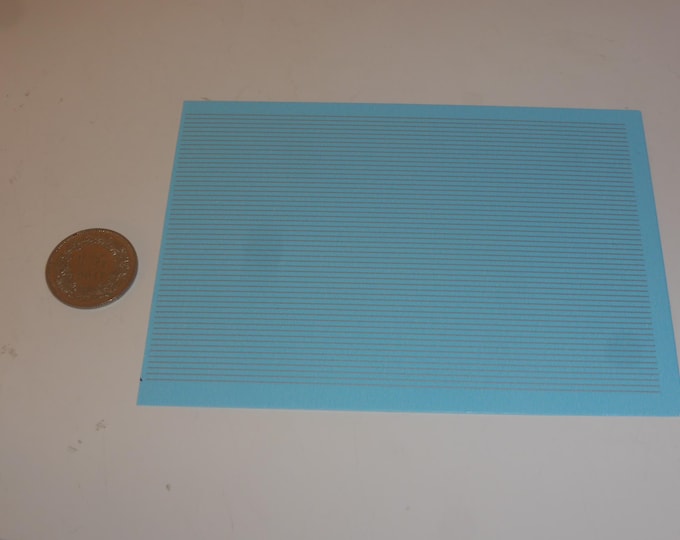 Waterslide decals sheet SILVER stripes (mm 0.25) Interdecal production