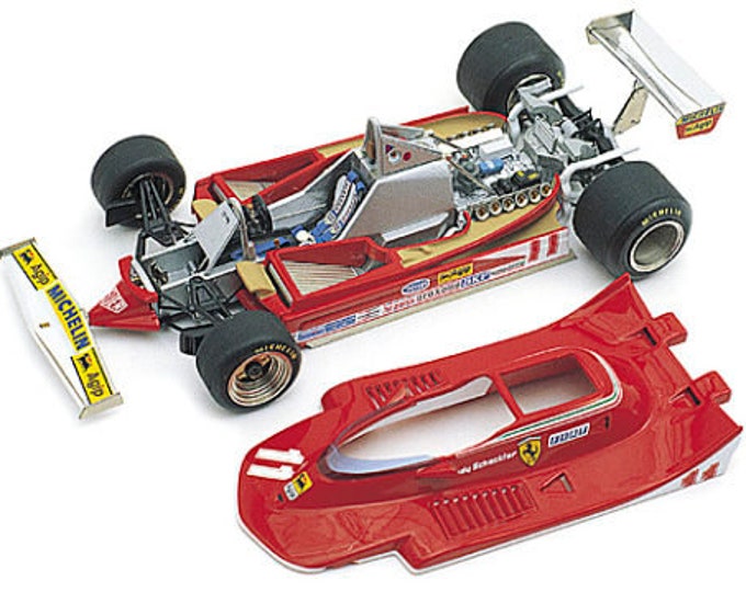 Ferrari 312 T4 F.1 Italian GP Monza 1979 Scheckter or Villeneuve TAMEO Kits WCT-079 1:43