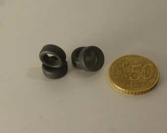 1:43 scale set of 4 slick tires for small Formula Touring and Sport cars mm 12.20x5.00 GMT009