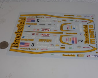 1:18 decals for Ferrari 333SP LMP1 Moretti Racing Le Mans 1998 #3 Moretti/Theys/Baldi