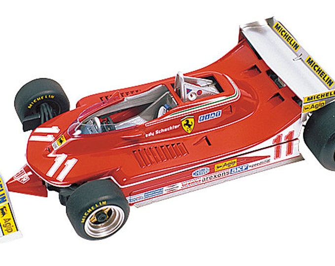 Ferrari 312 T4 F.1 Monaco Grand Prix 1979 Villeneuve or Scheckter TAMEO Kits TMK241 1:43 to paint and to assemble