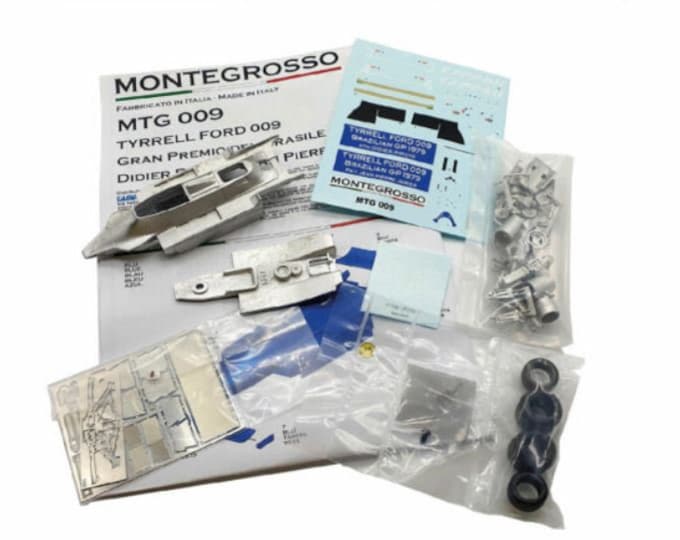 Tyrrell Ford 009 F.1 Brazilian GP 1979 Jarier or Pironi kit Tameo Montegrosso MTG009 1:43 to paint and to assemble