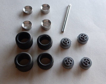 turned and plastic Gotti wheels set for Ferrari 512BB-LM / Porsche 935 / Sportscars Remember W09 1:43