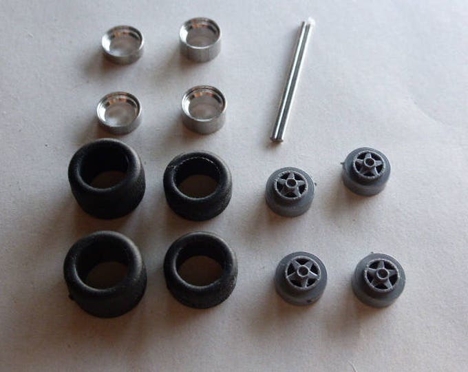 turned and plastic Gotti wheels set for Ferrari 512BB-LM / Porsche 935 / Sportscars Remember W09 1:43