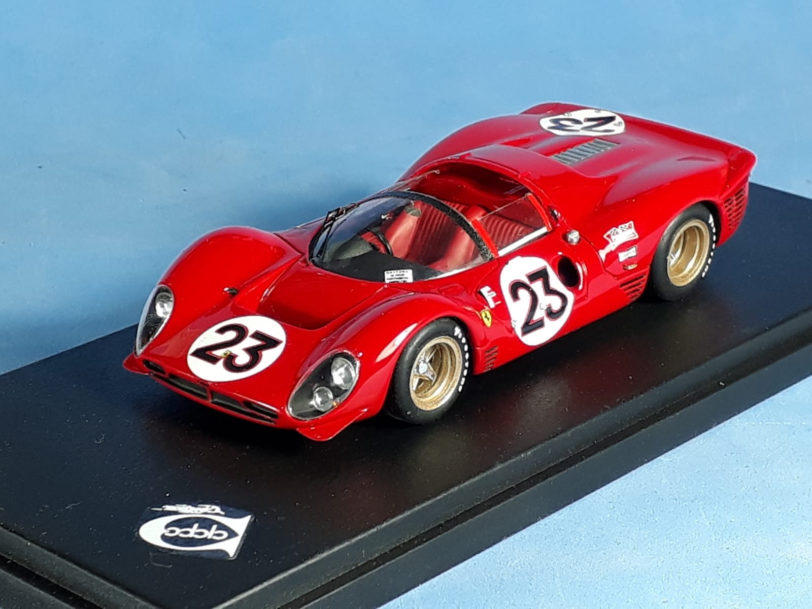 Ferrari 330 P4 N 23 Spider 1st 24 Hrs of Daytona 1967, by