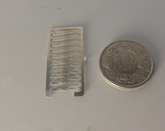 1:43 photoetched windscreen wipers for road and racing cars standard type pack of 10 couples mm 10.00 (short blade)