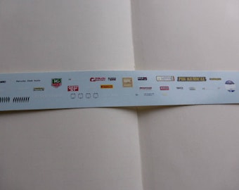 1:43 decals different logos Autosprint, Pakelo, Cipriani Motorsport, Porsche Club Italia, Tullius Racing etc