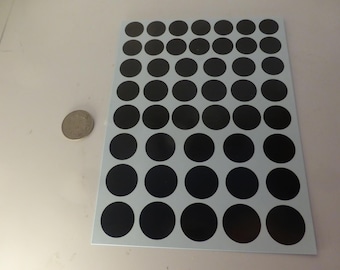 decals for racing numbers roundels (black) 1:24 various diameters Tin Wizard