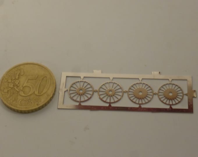 1:43 photoetched inner wheel part (multispoke) for racing Ferrari 550 Maranello etc